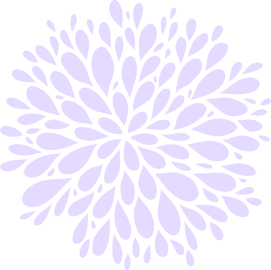 Purple flower pattern