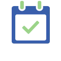 Calendar check icon
